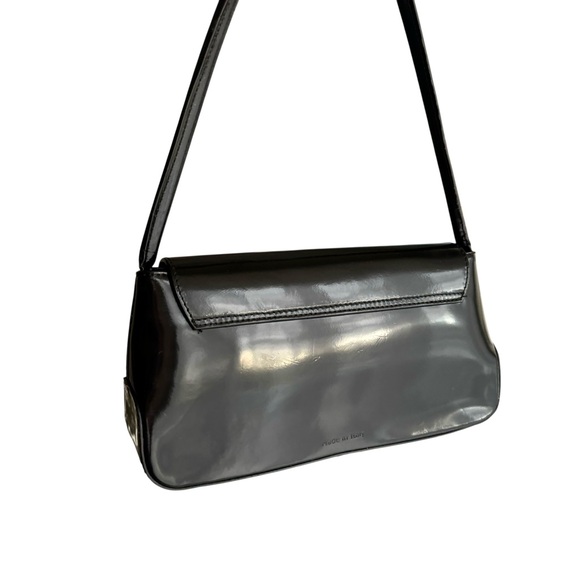 Pratesi Firenze Shoulder Bag Barchetta Black Patent